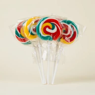 Paleta moña multicolor